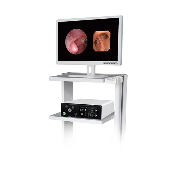 Sistema de endoscopia r&iacute;gido y flexible integrado de articulaci&oacute;n de doble lente HD-820